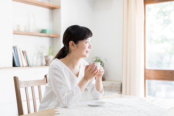 部屋での過ごし方をイメージする