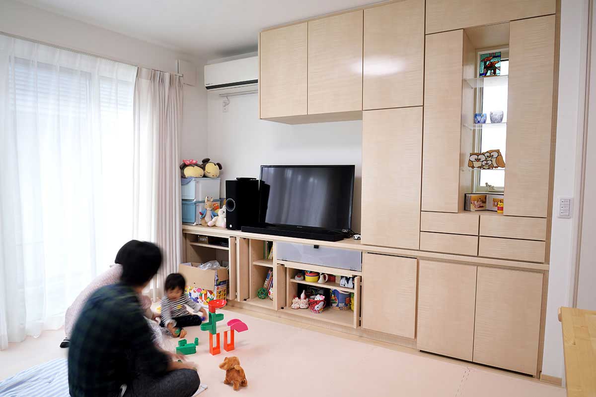 壁面収納をフルオーダーで作る、私たちの原点のイメージ