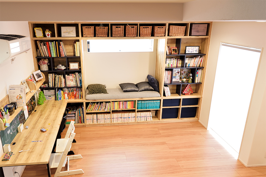 オーダーメイドで叶える「本棚のある暮らし」 - オーダー家具・壁面収納・収納ラボ